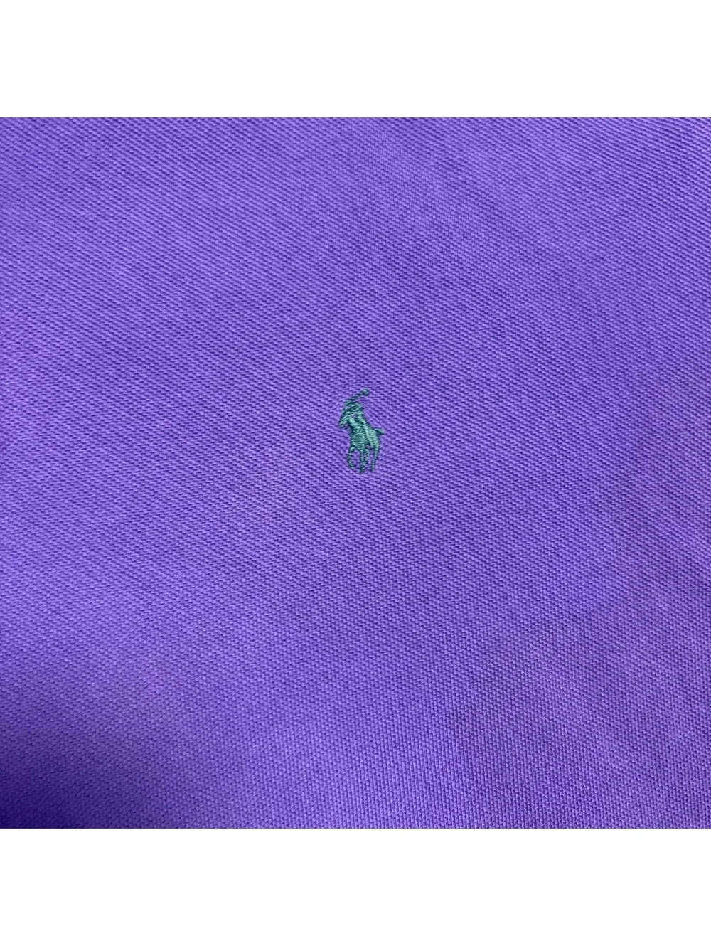 Polo Ralph Lauren purple polo green pony collared shirt